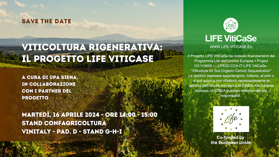 Il progetto di agricoltura rigenerativa LIFE VitiCaSe si presenta a Vinitaly 2024